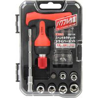 藤原産業 EーValue Tハンドルラチェットドライバーセット ERDー130 1セット(2個)（直送品）