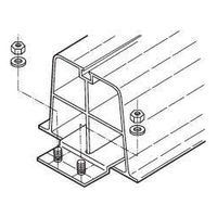 因幡電機産業 プラロック押さえ金具 PRーP1 1セット(4個:2個×2セット)（直送品）