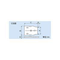 因幡電機産業 JSC用スペーサー JSCSー13 1セット(20個)（直送品）