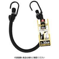 藤原産業 SK11 ゴムロープ Jフック SKGーR1030BK 1セット(5個)（直送品）