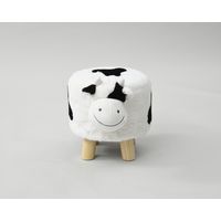 YAMAZEN アニマルスツールミニ ウシ ASM-2828(CW) 1脚（直送品）