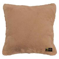ケーアイジャパン クッションカバー 45×45cm リバーシブル ベイデン ヘリンボーン ファー ブラウン 328009 1個（直送品）