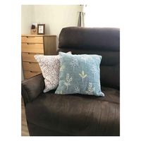 ケーアイジャパン クッションカバー 45×45cm ボタニカル カラン ピンク 353815 1個（直送品）