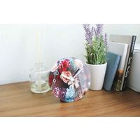 ケーアイジャパン 置き時計 エクラク デスククロック ブーケ ピンク インテリア アナログ 367352 1個（直送品）