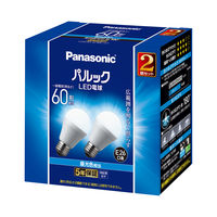 パナソニック LED電球 一般電球タイプ E26口金 60形 昼光色 広配光タイプ 2個入 LDA7DGK62T 1パック