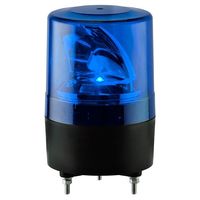 エスコ DC12~48V LED回転灯(青) EA983FS-234 1台（直送品）