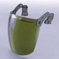 エスコ フェイスプロテクター(ヘルメット取付型) EA800PB-33 1個（直送品）