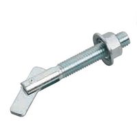 エスコ M 8/12ー28mm ボードアンカー(はさみ固定式/2本) EA947AN-7 1セット(30本:2本×15パック)（直送品）