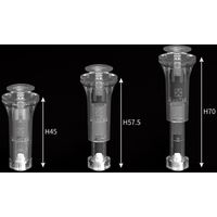 カンテック 伸縮式アクリルフィギュアスタンド200mm 00000017770 1台（直送品）