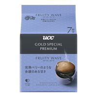 【ドリップ】UCC GOLD SPECIAL PREMIUM（ゴールドスペシャル プレミアム）ワンドリップコーヒー フルーティウェーブ 1袋（7杯分） 3箱