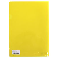 リヒトラブ クリヤーホルダー A4 黄 F-78EC-5 1セット(1枚×30)