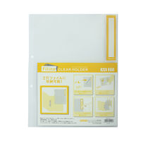 ビュートン クリヤーホルダーイエローA4PP FCH-A4-Y 1セット(30枚)