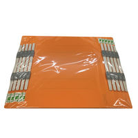 ビュートン PPフラットファイル幅広表紙 A4S FF-A4SHW-OR 1セット(1冊×15)