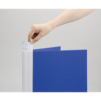 マルマン　ダブロックファイル　B5タテ　背幅44mm　ブルー　F679R-02　3冊（直送品）