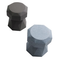 【車上渡し】桜屋工業 RESTAREA チェプラゴン 屋外設置可 ガーデンスツール ライトグレー 1脚（直送品）