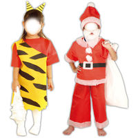 アーテック 不織布 衣装ベース Sサイズ シャツ 赤 2147 1着