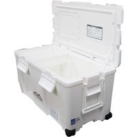 クーラーボックス ベースランド 52L ホワイト 1個