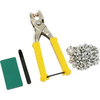 藤原産業 SK11 両面ハトメパンチ 5mm NO.3010MT 1セット(2個)（直送品）