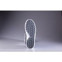 ノサックス 安全靴 スニーカータイプ GKセーフティー シルバー マジックタイプ 25.5cm SSGKM-S-25.5 1足（直送品）