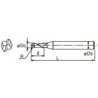 不二越 AG ミル ボール 2AGRE6 1本（直送品）