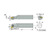 イスカル ホルダー S25SMTLNRー16WーM 1本（直送品）
