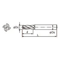 不二越 G スタンダード エンドミル 4枚刃 4GE 48*42 4GE48X42 1本（直送品）