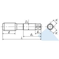 彌満和製作所 ステンレス鋼用スパイラルタップ SU-SP A M20X2.5 P3 1本（直送品）