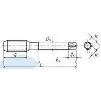 彌満和製作所 ステンレス鋼用スパイラルタップ SU-SP B M18X1.5 P2 1本（直送品）