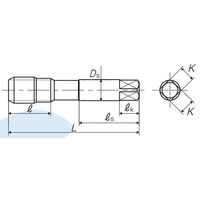 彌満和製作所 難削ステンレス鋼用スパイラルタップ SU2-SP B M20X2.5 P4 1本（直送品）