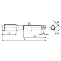 彌満和製作所 軟鋼用スパイラルタップ E-SP B M16X2 P2 1本（直送品）
