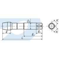 彌満和製作所 深穴用ショートポイントタップ S-PO B M20X2.5 P4 1本（直送品）