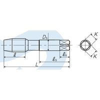 彌満和製作所 ステンレス鋼用ポイントタップ SU-PO B M20X2.5 P4 1本（直送品）