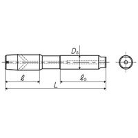 彌満和製作所 ドライ加工・超高速用スチール用通り穴用スパイラルタップ HDISL B M10X1.25 P4 1本（直送品）