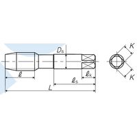 彌満和製作所 ハンドタップ HT B M25X1.5 P3 NO2 1本（直送品）