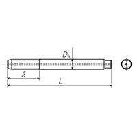 彌満和製作所 超高速用鋳鉄用止り穴用超硬ハンドタップ HFICT B M6X1 P3 1本（直送品）