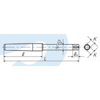 彌満和製作所 ナットタップ NT B M12X1.75 1本（直送品）