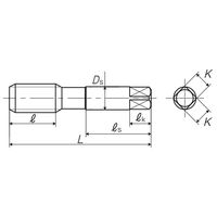 彌満和製作所 酸化処理スパイラルタップ SP-OX B M20X2.5 P3 1本（直送品）