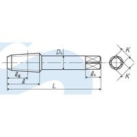 彌満和製作所 アメリカ管用テーパねじ用ハンドタップ 長ねじ形 NPT 1-11.5 1本（直送品）
