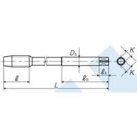 彌満和製作所 ロングハンドタップ LS-HT B L150 M18X1.5 NO.3 P2 1本（直送品）