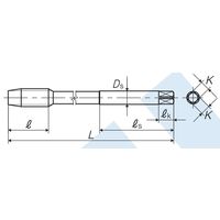 彌満和製作所 ロングポイントタップ LS-PO B L150 M14X2 P4 1本（直送品）