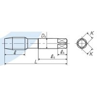 彌満和製作所 酸化処理ポイントタップ PO OX B M20X2.5 P4 1本（直送品）