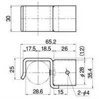 スペーシア はめ込み金具B JB-106B 1セット(10個)（直送品）