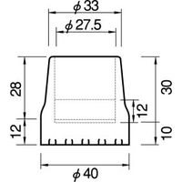 スペーシア アウターゴムキャップ JB-403G 1セット(10個)（直送品）