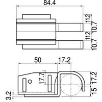 スペーシア すべりパイプ専用受金具 JB-511 1セット(10個)（直送品）