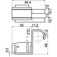 スペーシア すべりパイプ専用受金具 JB-513 1セット(10個)（直送品）