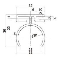 スペーシア パネルフレーム 端部用 JB-62020W オフホワイト 1セット(5個)（直送品）