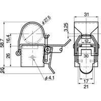 スペーシア パイプロック金具A JB-110A 1セット(5個)（直送品）