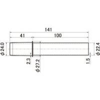 スペーシア パイプ脱着金具 JB-205A 1セット(5個)（直送品）