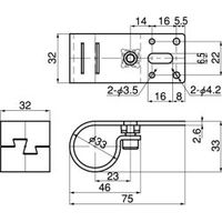 スペーシア 棚受け金具ロング JB-311N 1セット(10個)（直送品）