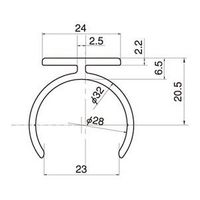 スペーシア 樹脂プレートT型 JB-604W 1セット(3個)（直送品）
